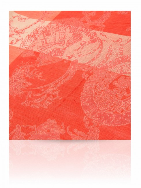 Палантин Женский SN-CROWN/RED.OR